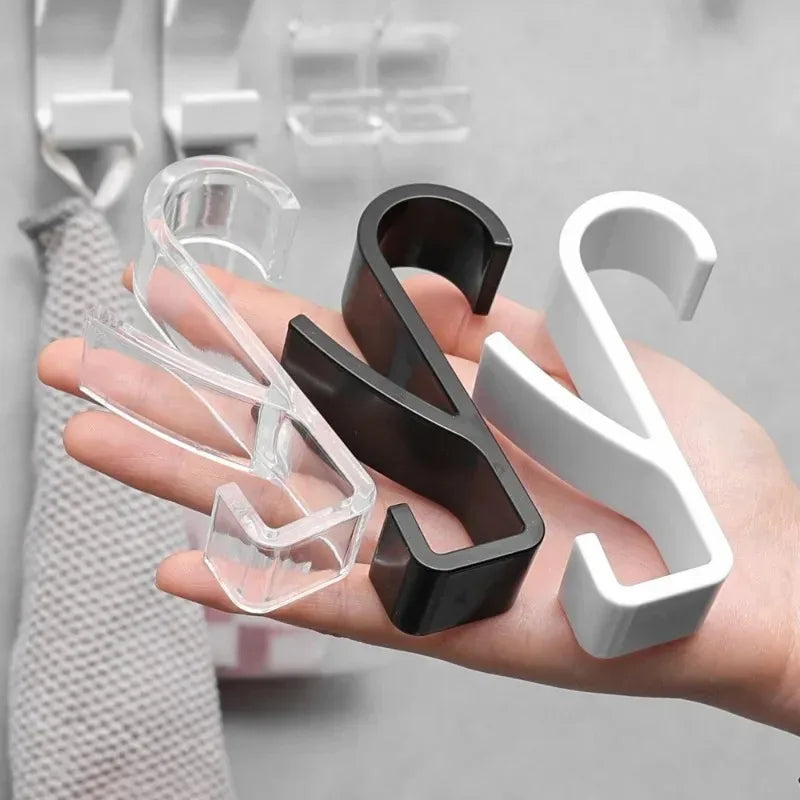 12-3pcs Bathroom Hanger Clips Heated Towel Radiator Rail