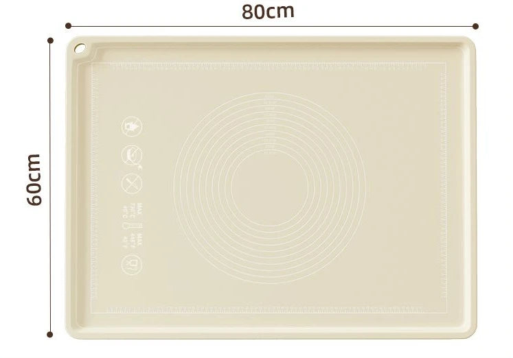 Thickening Kneading Dough Mat Silicone Baking Mat Pizza
