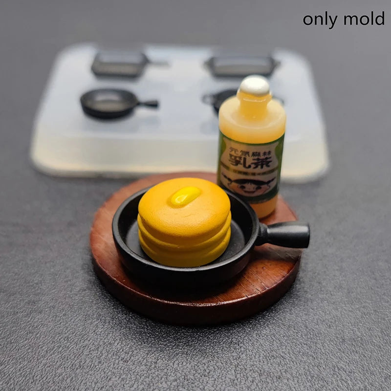 Dollhouse Baking Tray/Storage Tank/Mug Silicone Mold Dollhouse
