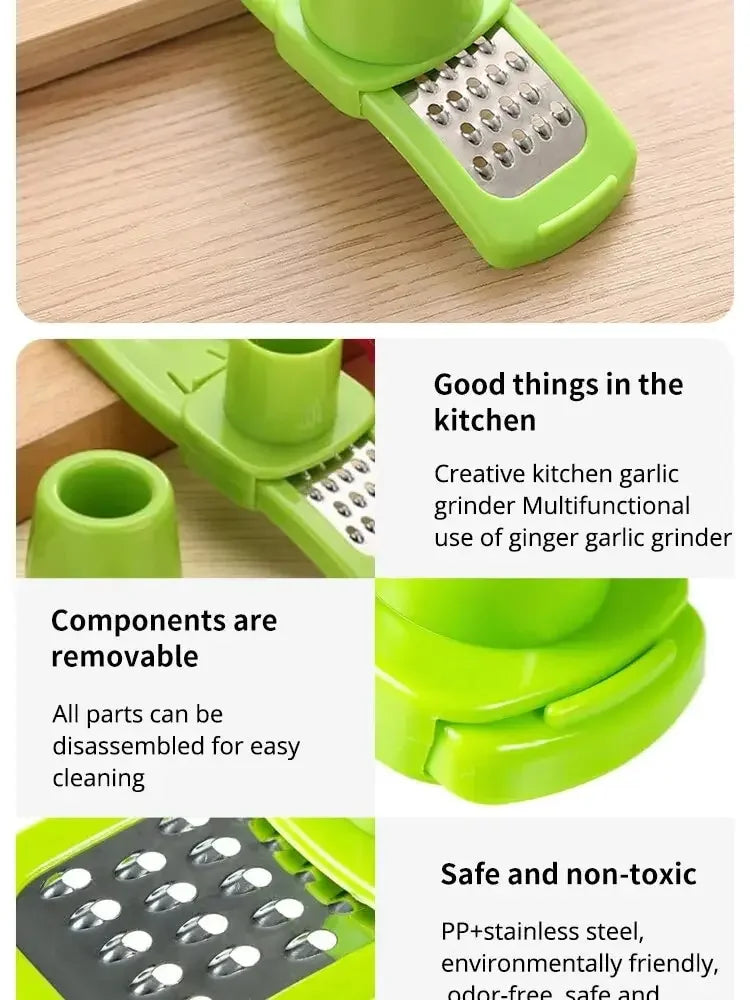Multi-Functional Garlic Grinder Garlic Mashing Creative Garlic