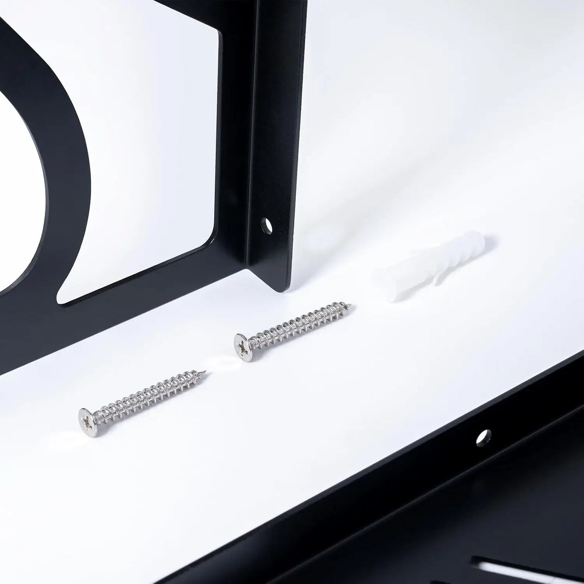 Foshio 10-Layer Vinyl Wraps Storage Rack Organizer Screws
