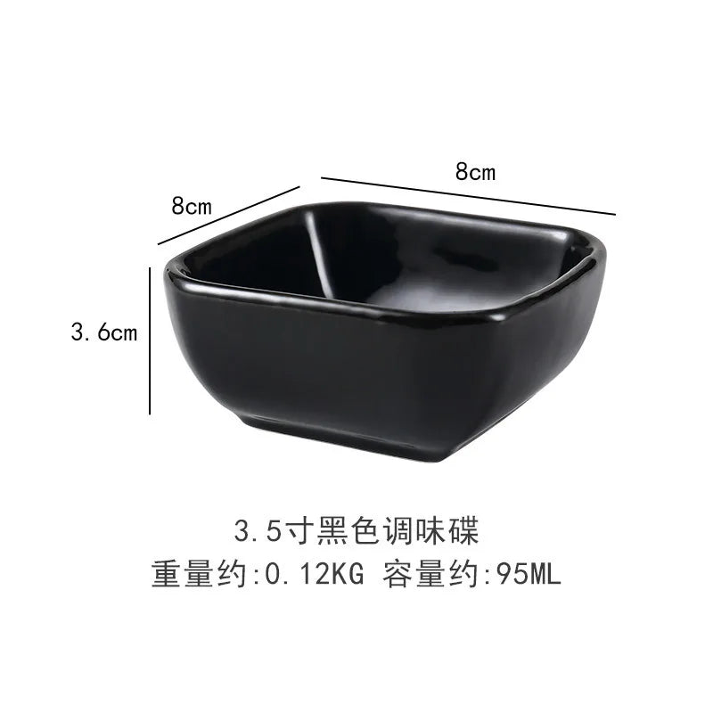 Ceramic Dipping Bowls Soy Sauce Dish Dip Bowls