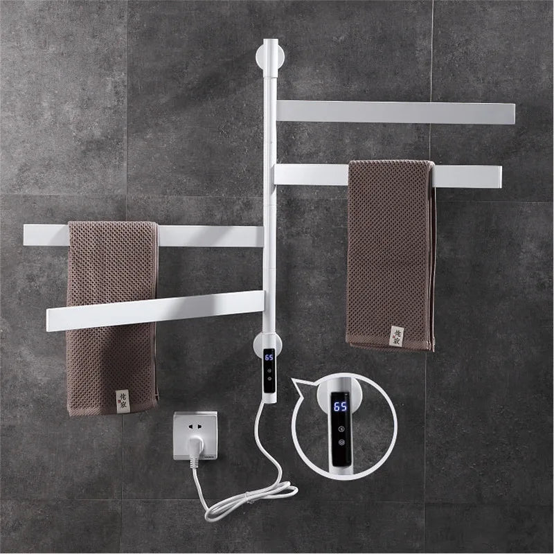 Electric Towel Holder Bathroom Heater Towel Rack Electric
