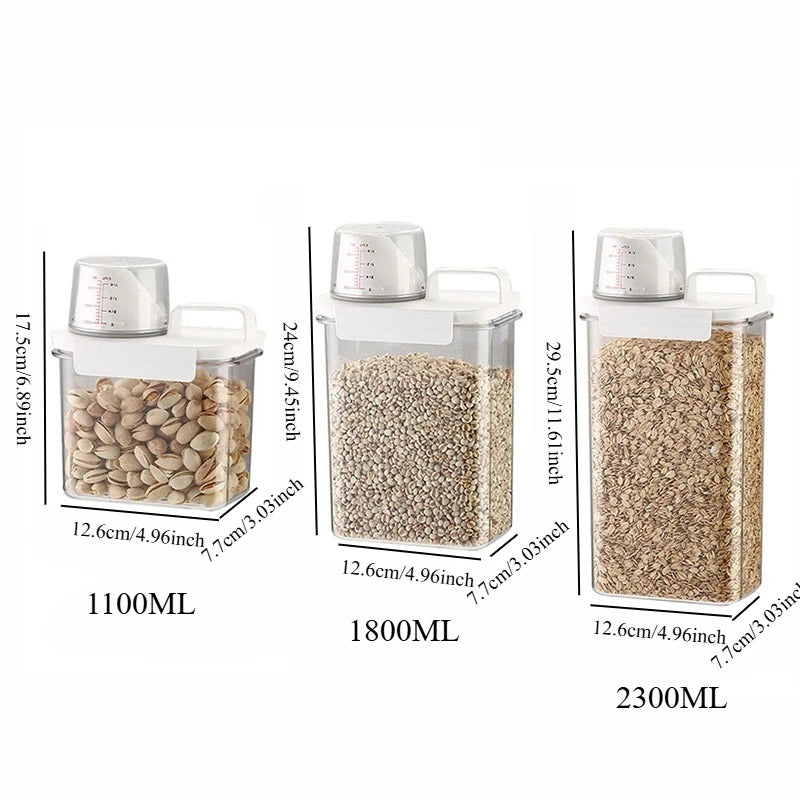 Airtight Food Storage Containers - Premium Pp Plastic
