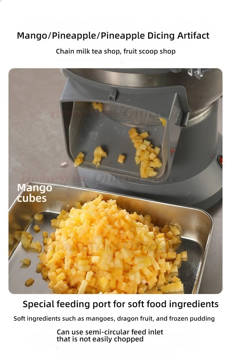 Lx M1 Commercial Electric Vegetable Cube Cutting Machine