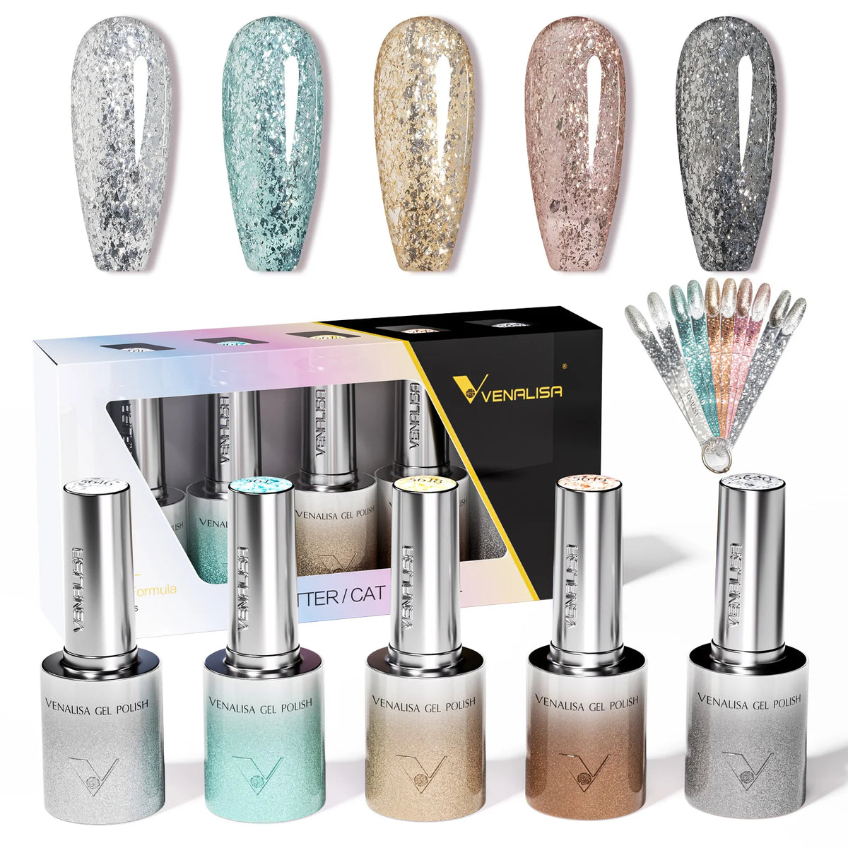1pc Venalisa 10ml Nail Gel Polish Kit Soft