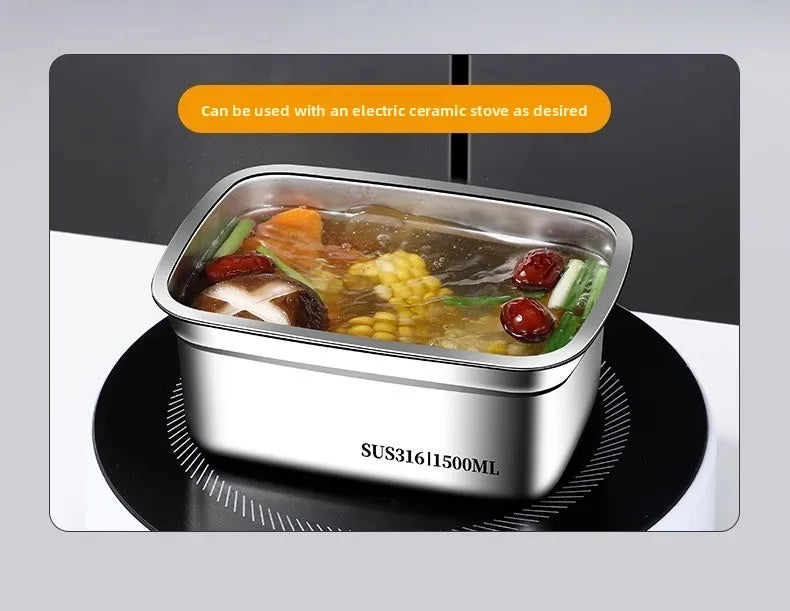 Food Grade 316 Stainless Steel Airtight Container Lid