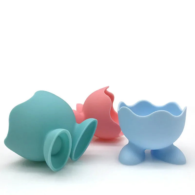 Breakfast Cooking Silicone Eggcup Egg Holder Boiler Egg