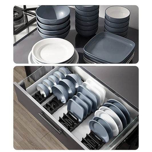 Under Cabinet Bowl Dish Rack Cabinet Drawer Storage