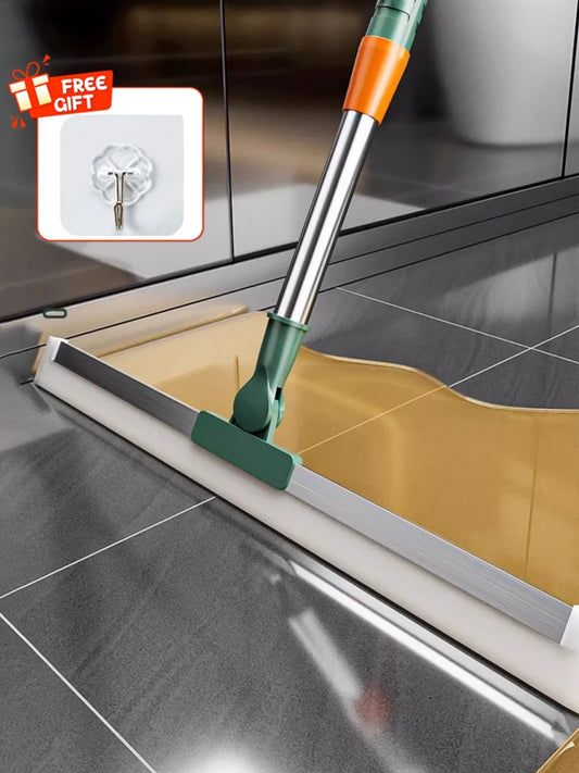Silicone Scraper Broom Magic Wiper Floor Toilet Bathroom