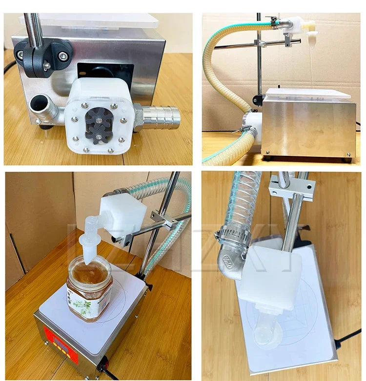 5kg Smart Honey Filling Machine Commercial Gear Pump