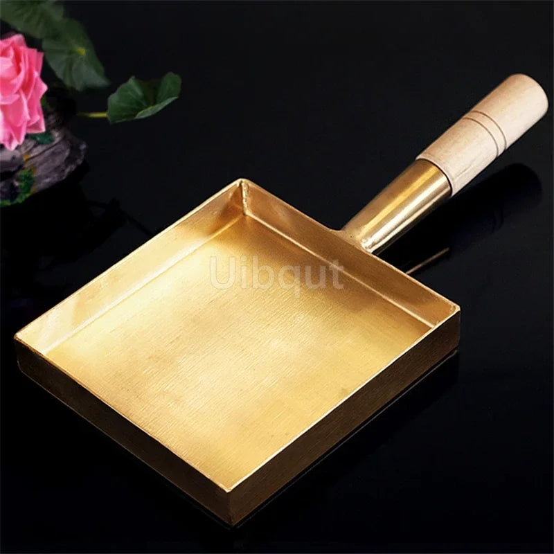 Brass Baking Tray Copper Frying Pan Square Pan