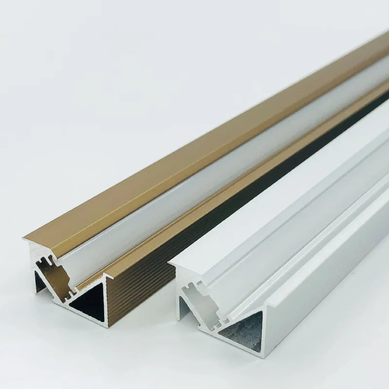 45degree Hidden Lighting Hard Bar Light Invisible Recessed