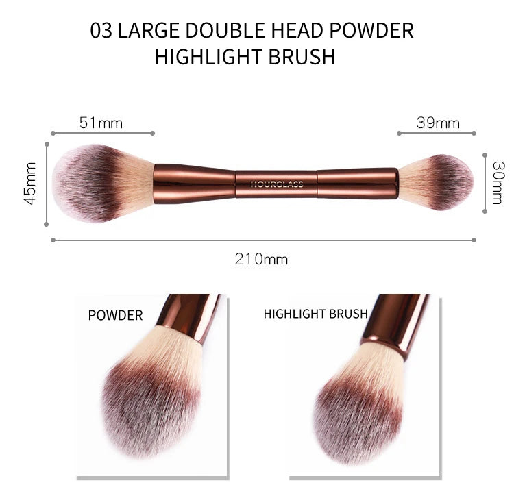 Hourglass Cruelty Makeup Brush-19brushes Blusher Powder
