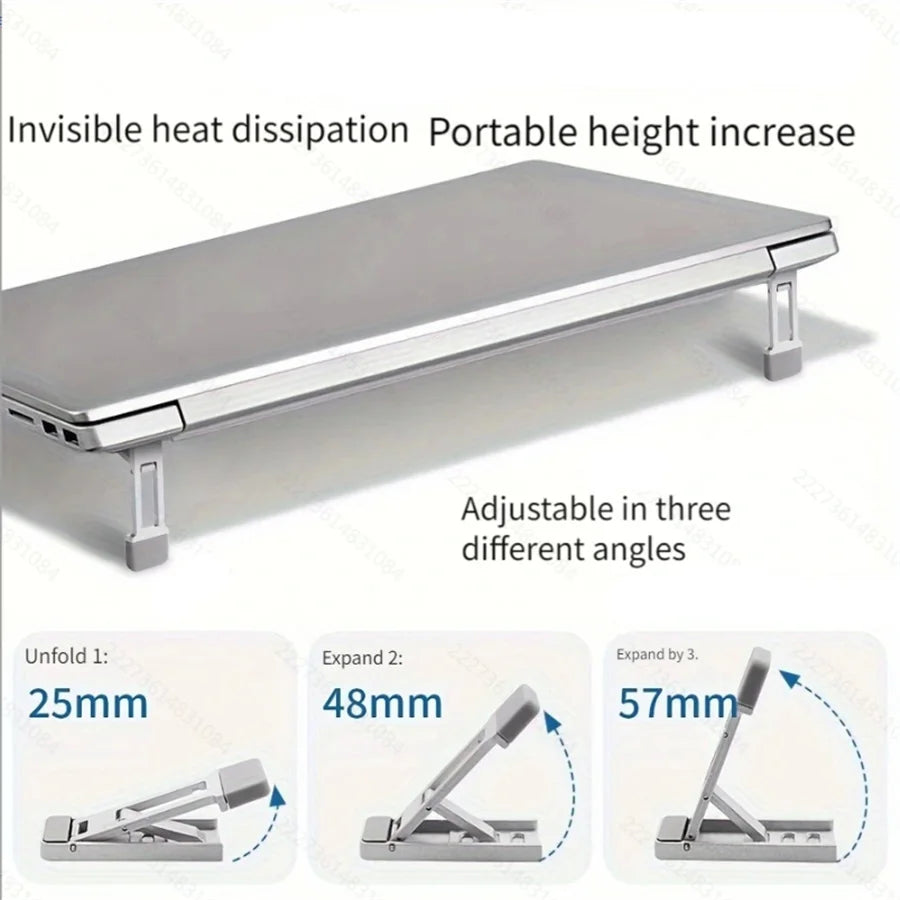 Aluminium Alloy Laptop Invisible Stand Bracket Mini Heightening
