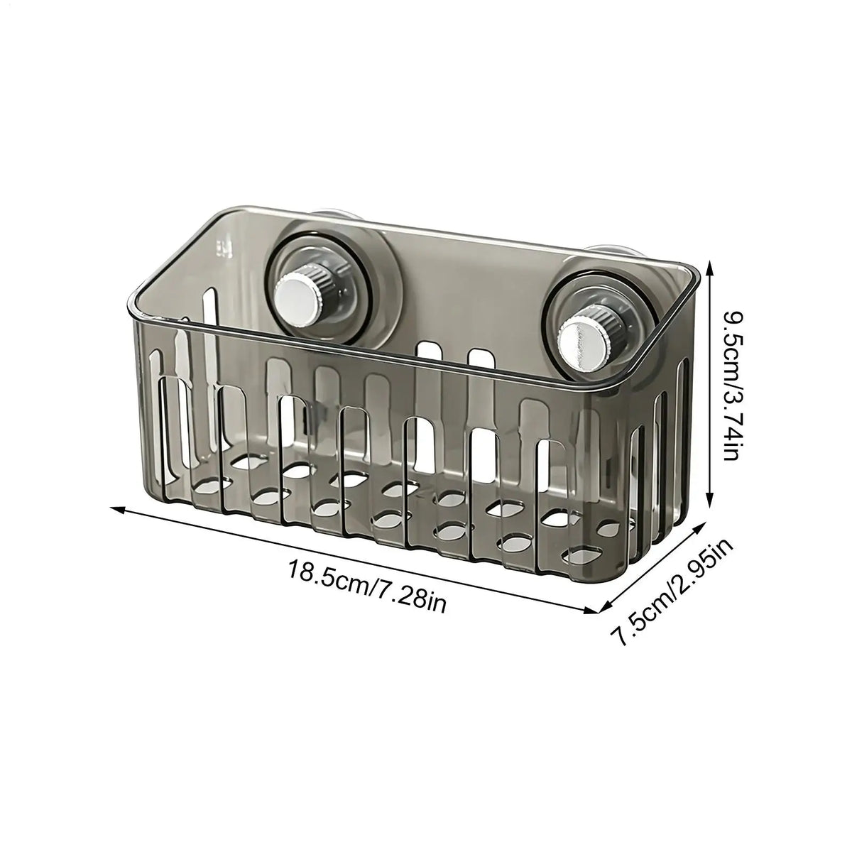 Sink Sponge Holder Suction Cups Storage Rack Suction