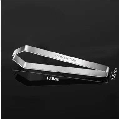 Pc Stainless Steel Fish Bone Tweezers Pincer Clip