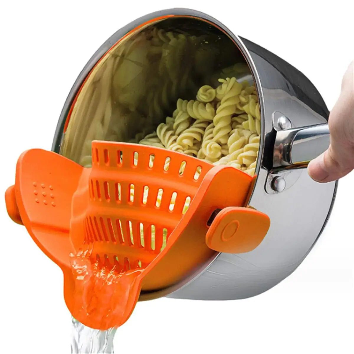 1pc Strainer Pot Strainer Adjustable Clip On Strainer