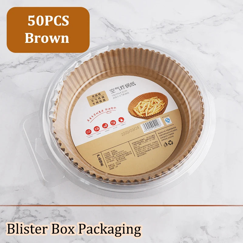 50-300pcs Air Fryer Paper Special Paper Accesories Baking