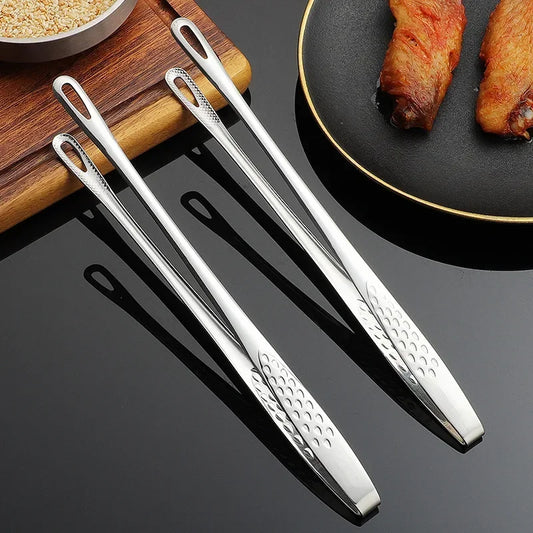 Tongs Barbecue Grill Tongs Cooking Tweezers Stainless Steel