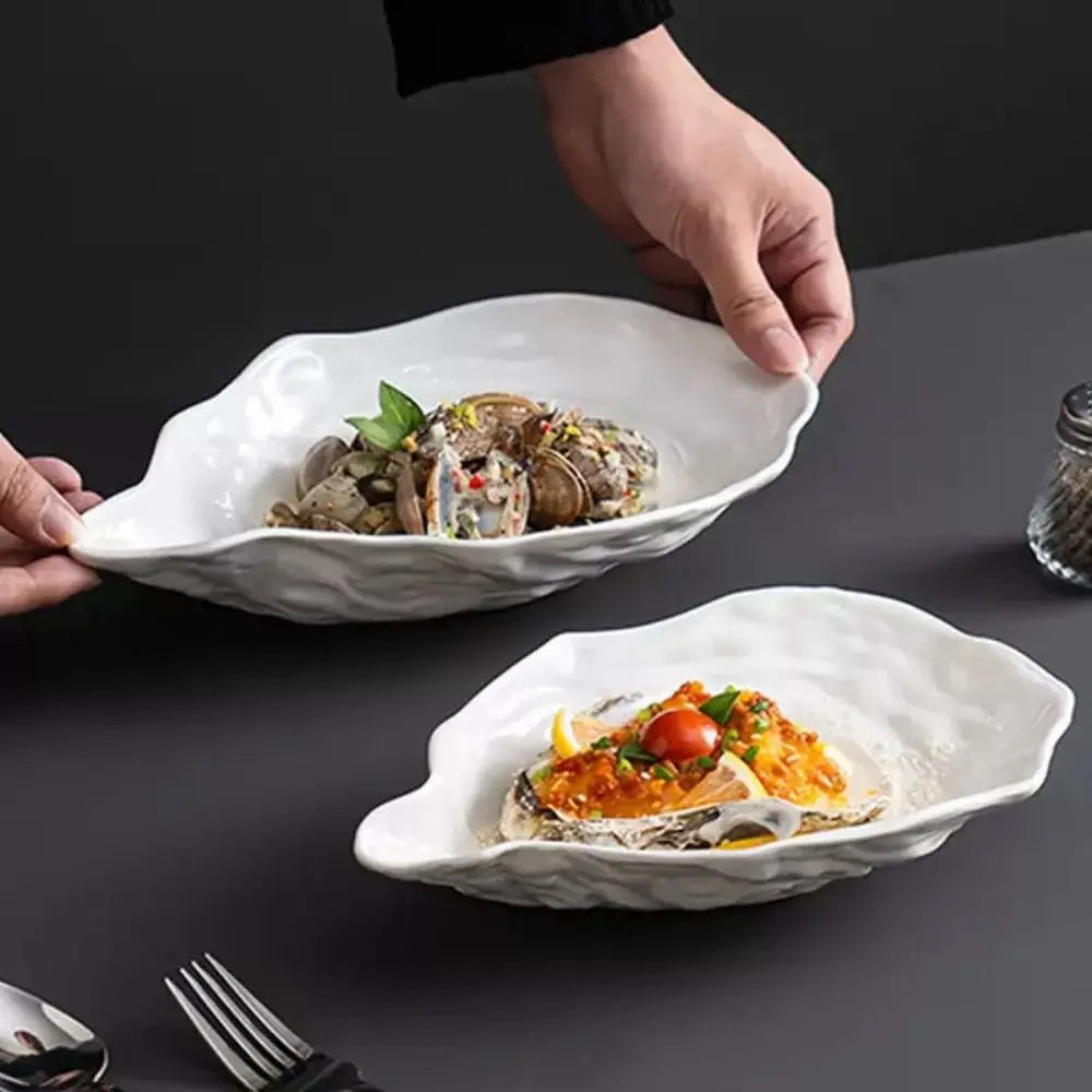 Tableware Ceramic Sashimi Plate Creative Reusable Storage Dish