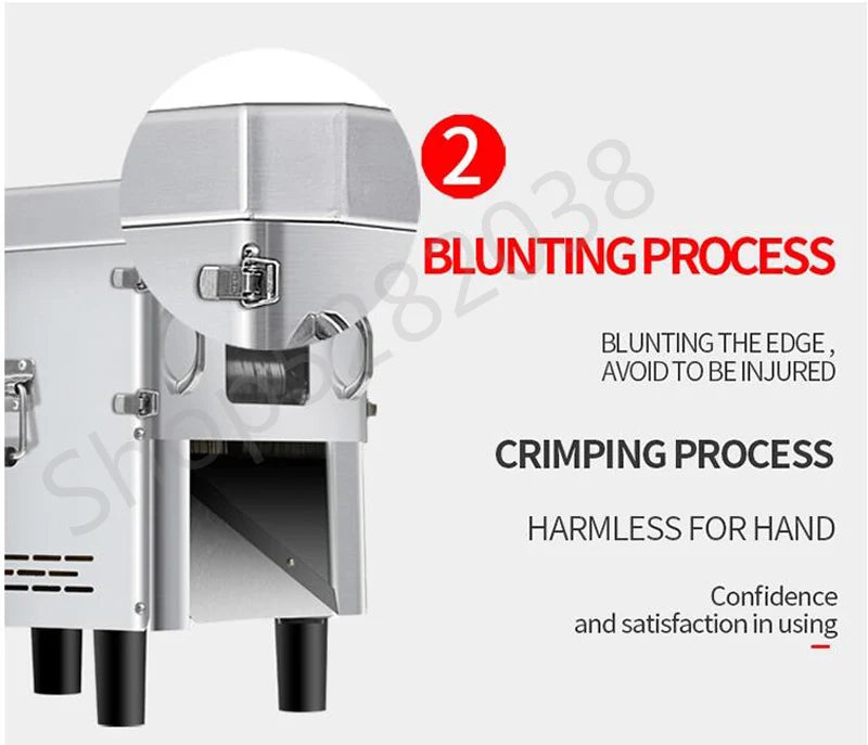 850w Fresh Meat Slicer Cube Cutter Machine Meat