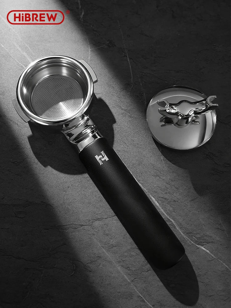 Hibrew V61 58mm Espresso Bottomless Portafilter 2in1 Double