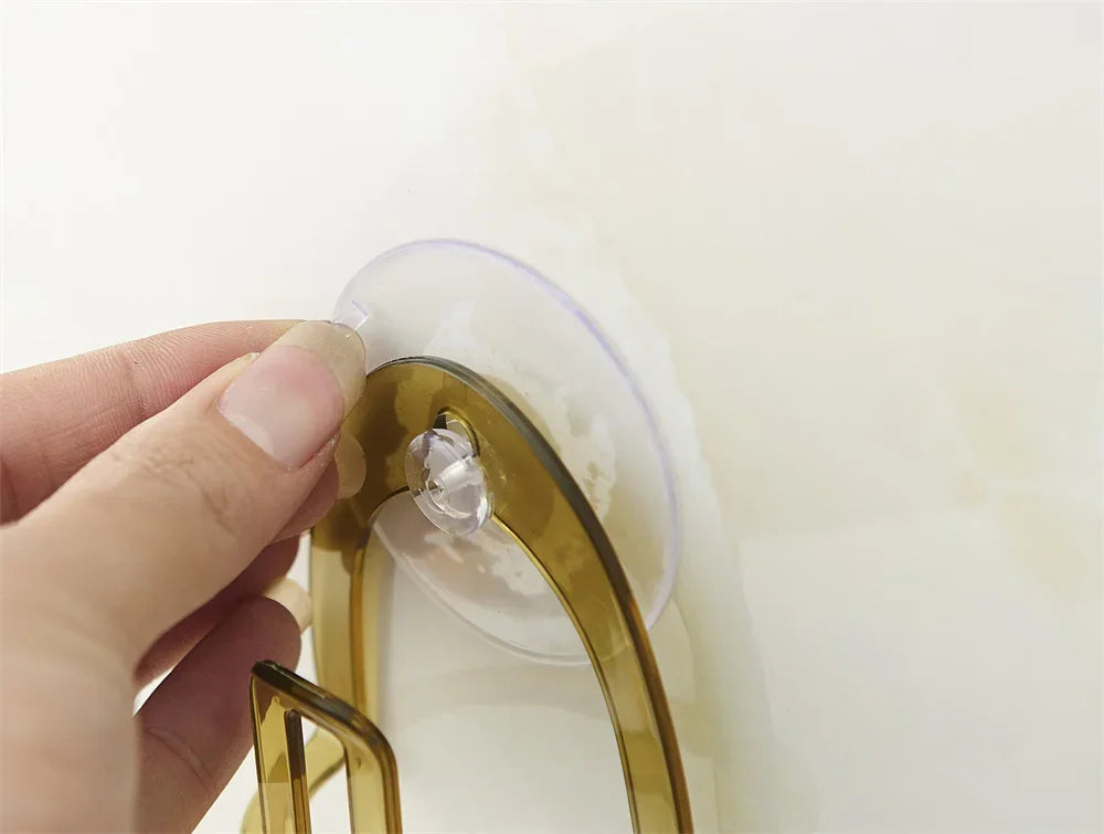 Suction Cup Sink Drain Rack Plastic Sponge Holder