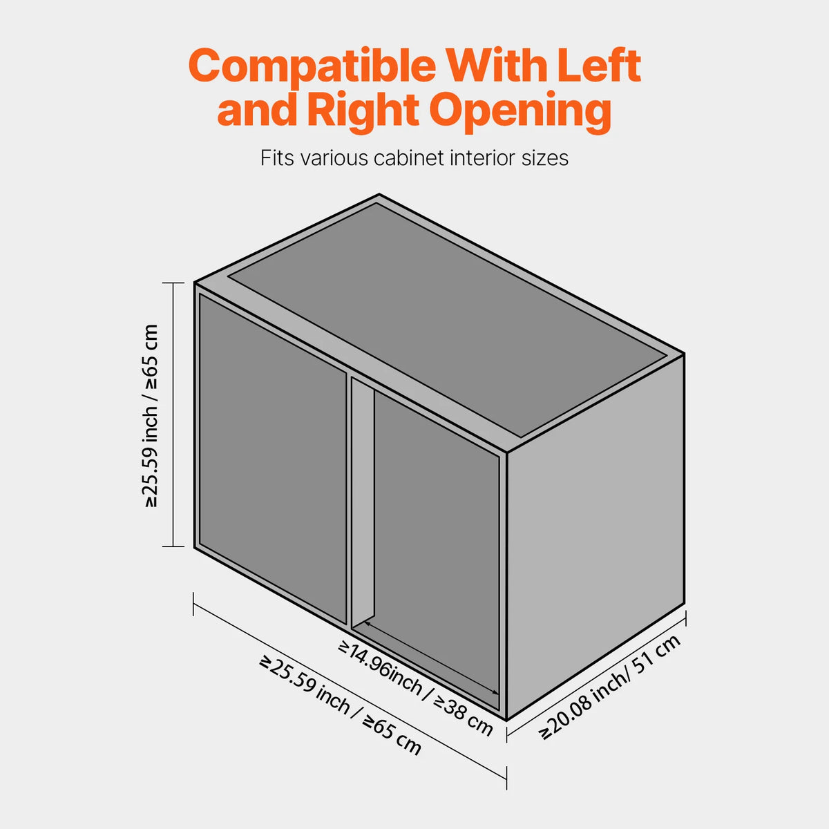 Succebuy 2/3tier Opening Blind Corner Pull Out Organizer