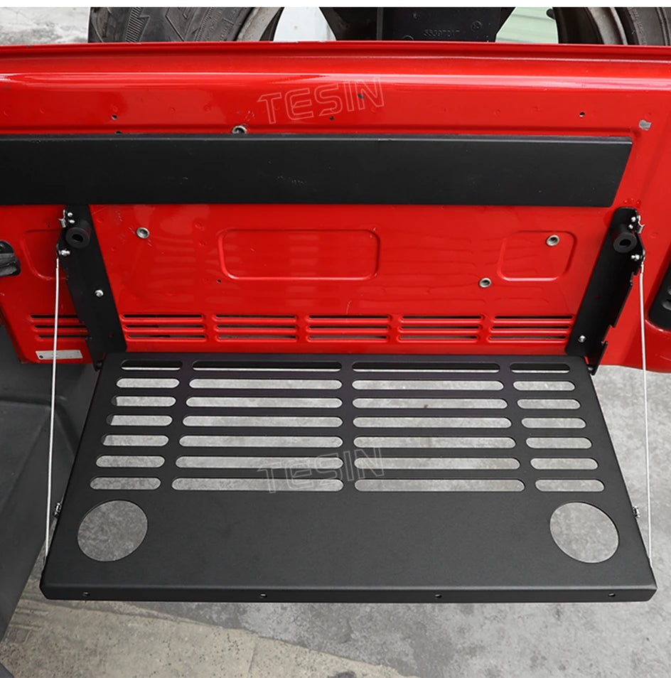 Tesin Car Rear Door Foldable Shelf Tailgate Table
