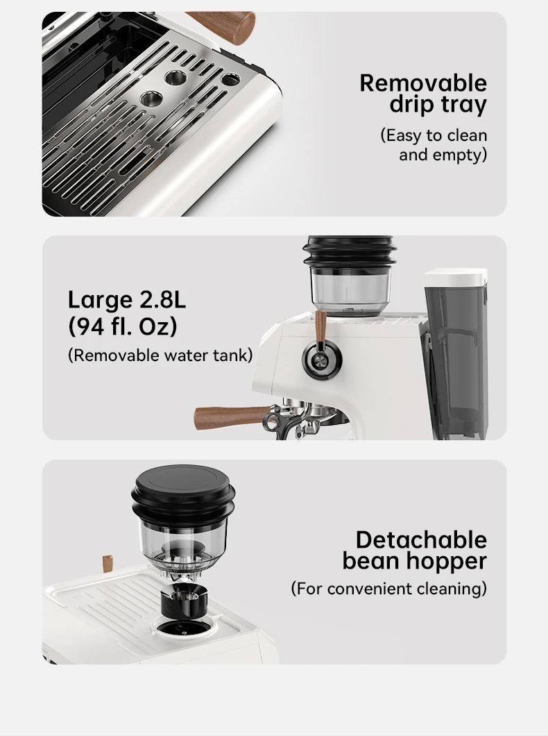 Hibrew Dual Ther Oblocks Barista Pro Espresso Machine