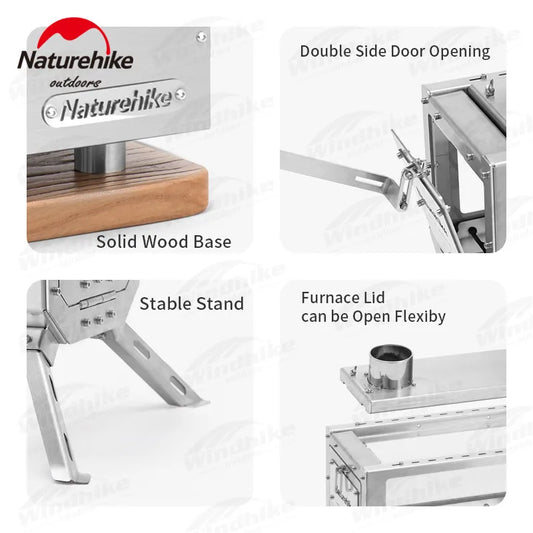 Naturehike Camping Firewood Accessary Stove 8m Chimney Desktop