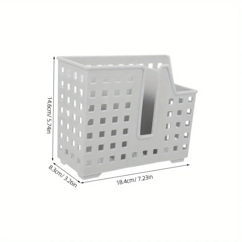 1pc Dish Rack Dishwasher Wall-Mounted Chopsticks Straw Storage