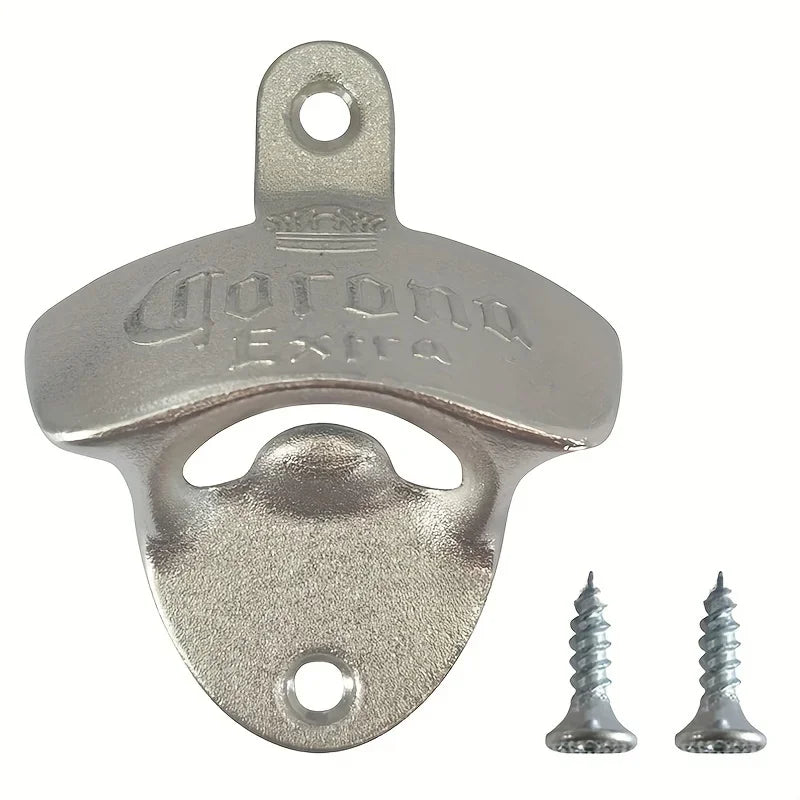 1/3pcs Corona Extra Wall Mounted Bottle Opener Screws