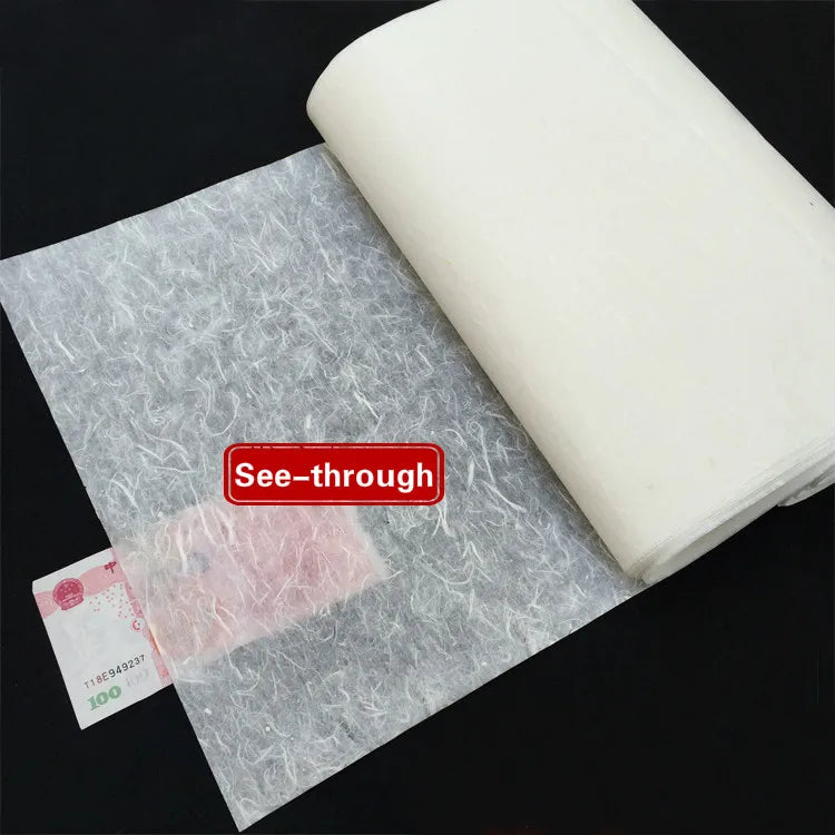 Pure Long Fiber Mulberry Paper Papel Calligrahpie Yunlong