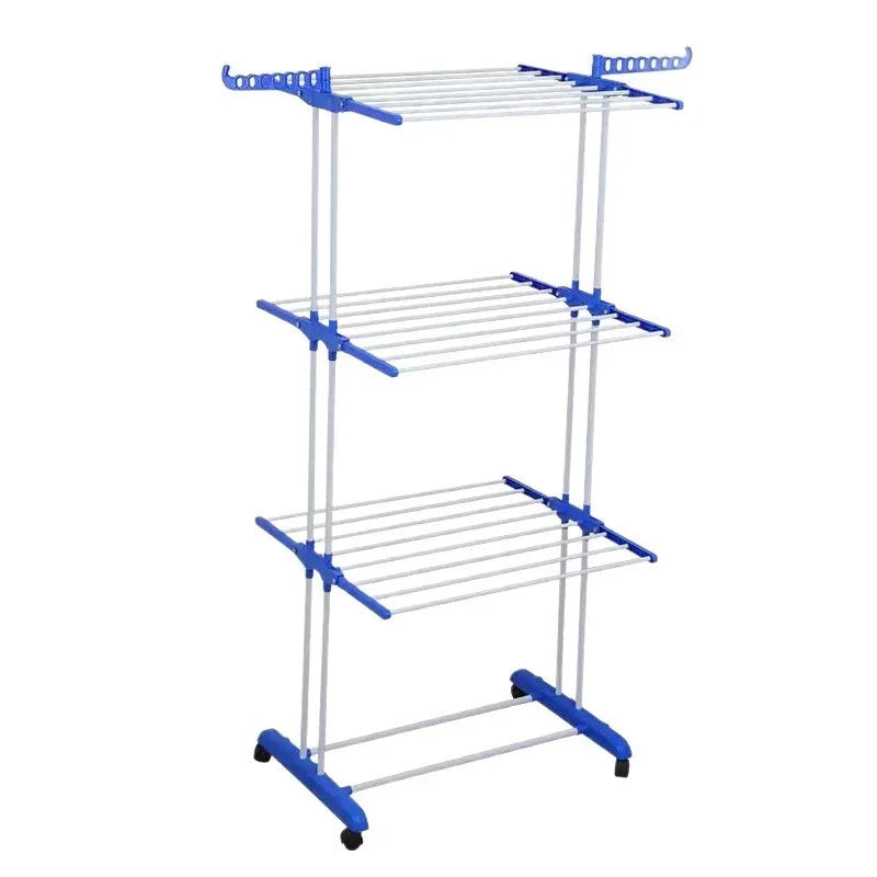 Large Clothes Airer Foldable Plastic Clothes Drying Rack