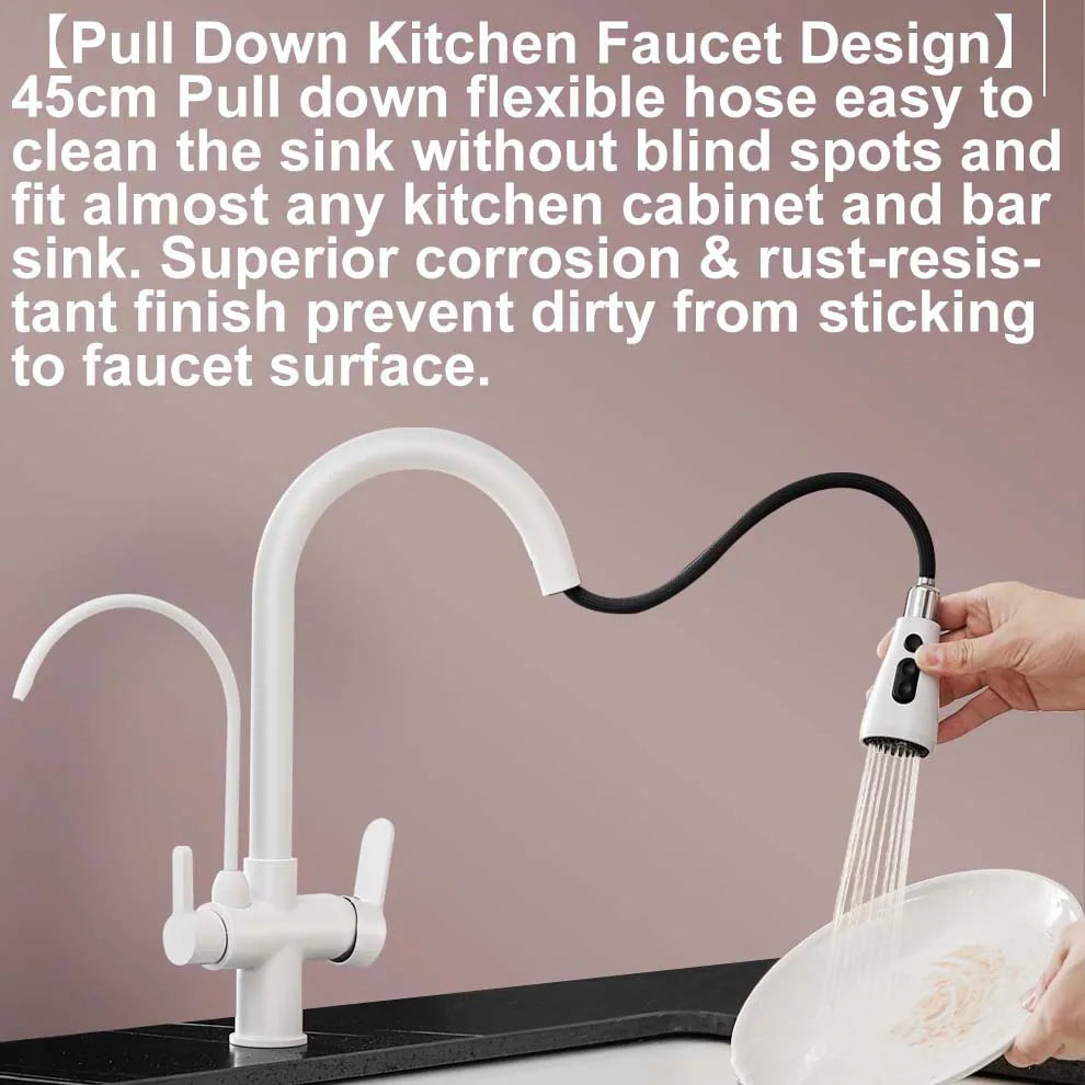Ways Touch On Filter Faucets Of Pull Down