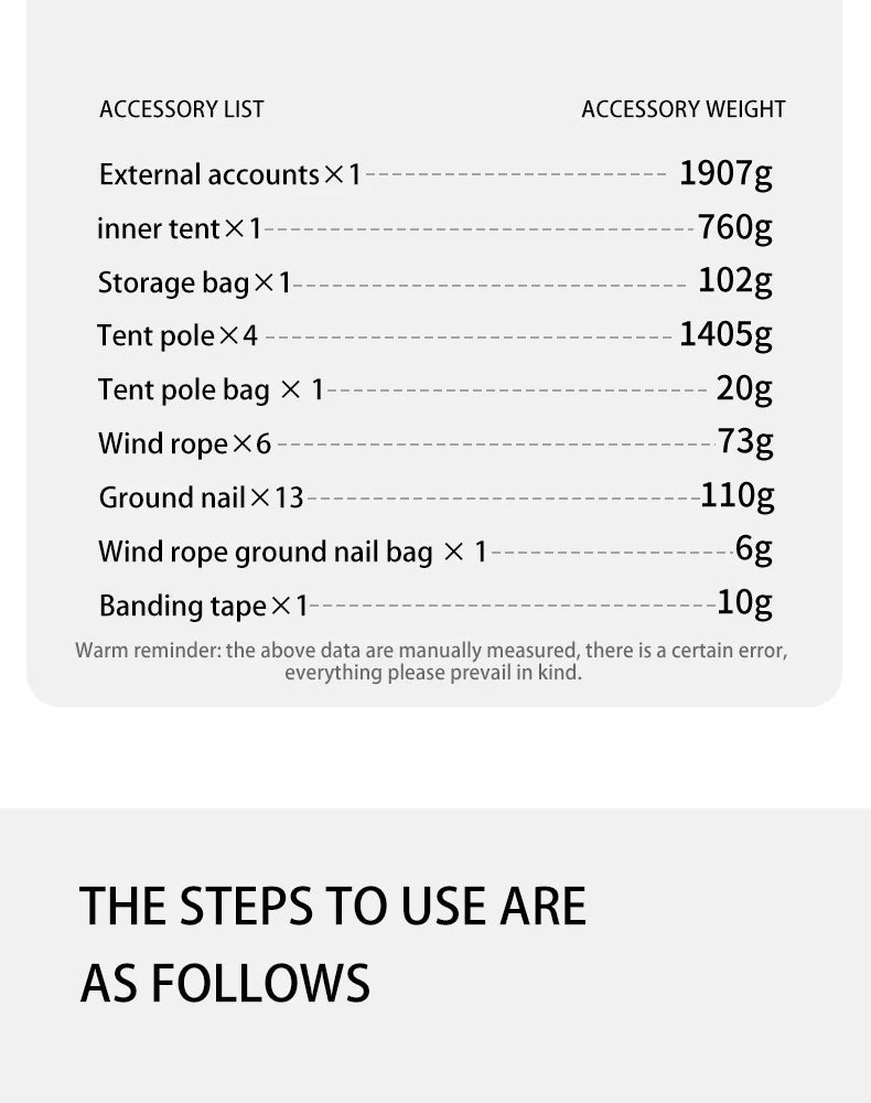 Naturehike Massif Tent Stove Jack Waterproof Windproof Season