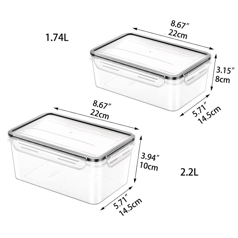 Food Containers Airtight Lids Sturdy Leakproof & Bpa