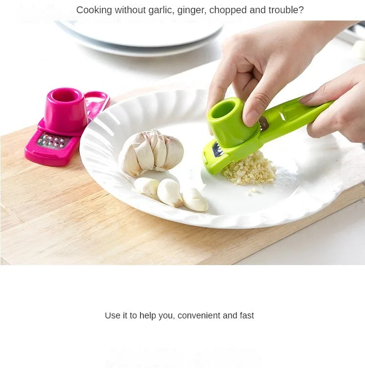 Pack Mini Garlic Grinder Creative Garlic Press Garlic