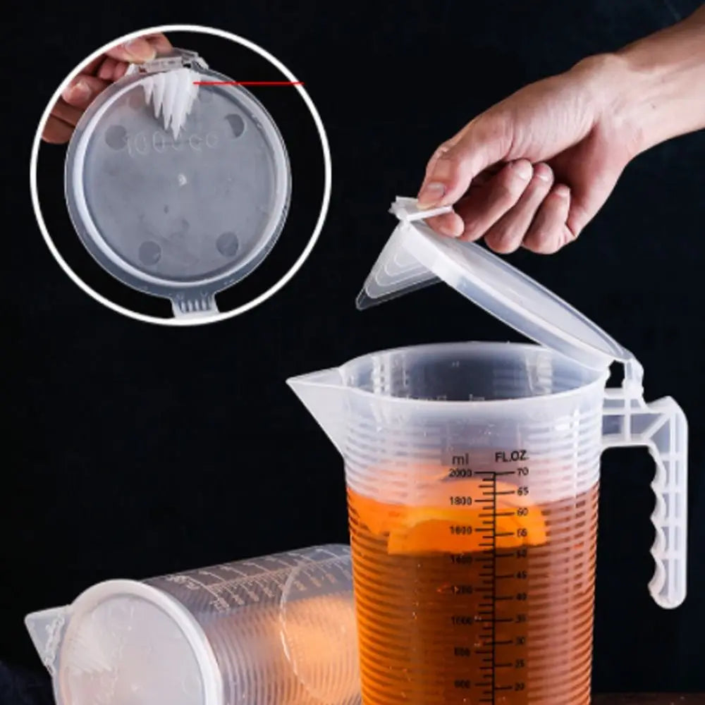 100/250/500/1000ml Plastic Measuring Cups Jugs Liquid Container