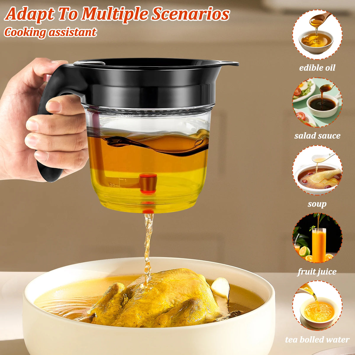 Fat Separator Bottom Release Efficient Oil Separator