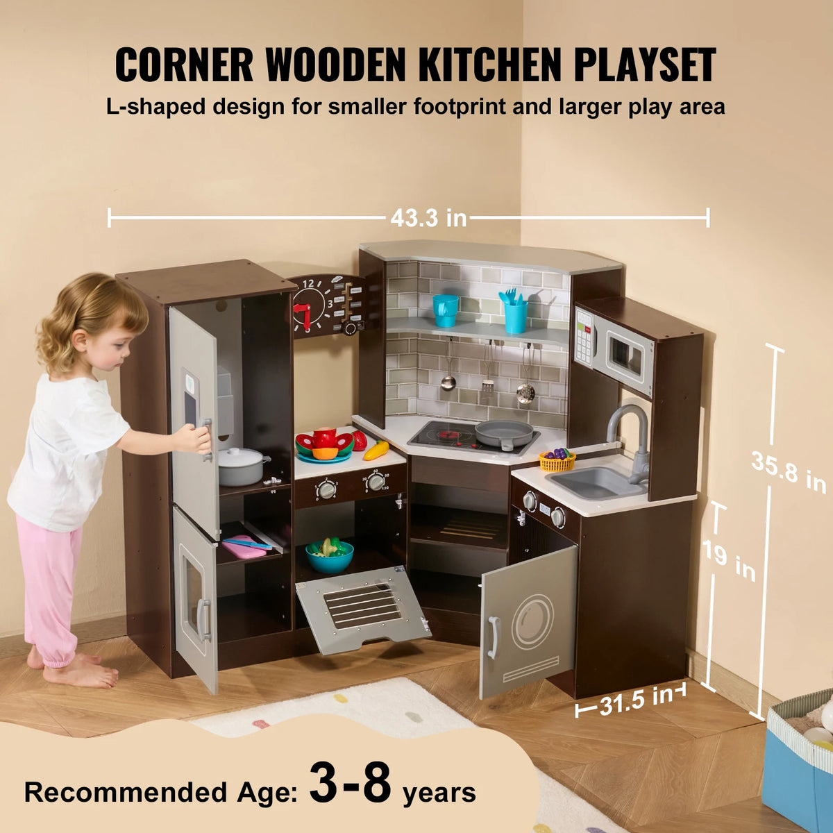 Succebuy Play Kitchentoys Children Kitchenware Ice Maker Kids