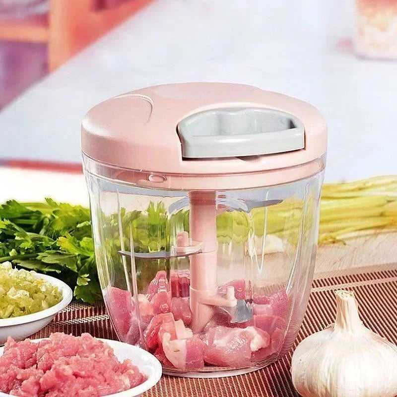 Householde Garlic Press Multi-Function Grinding Chopper Food