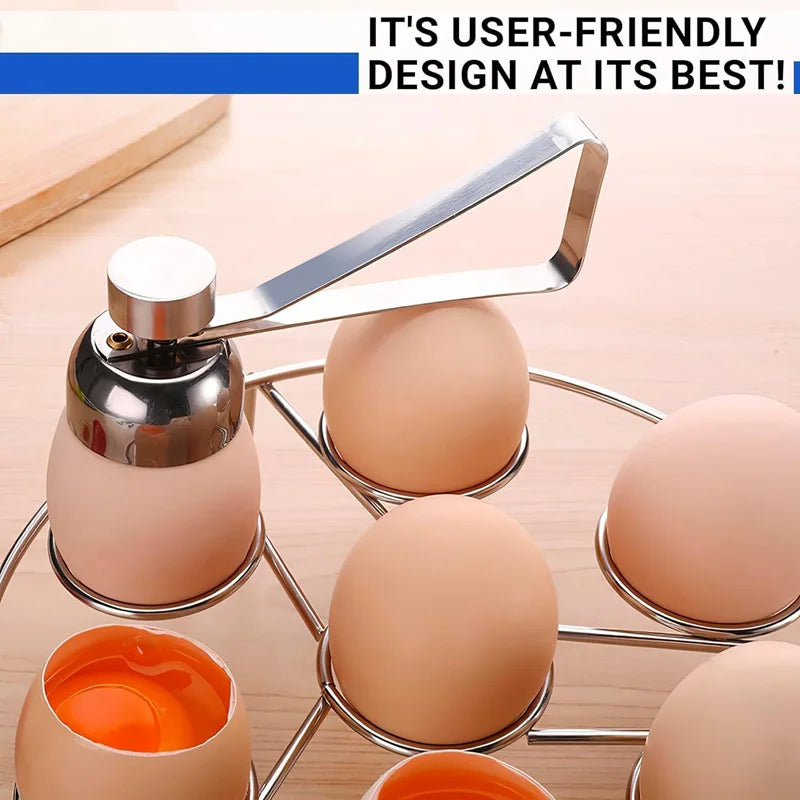 304 Stainless Steel Egg Opener Double-Headed Shell Opener
