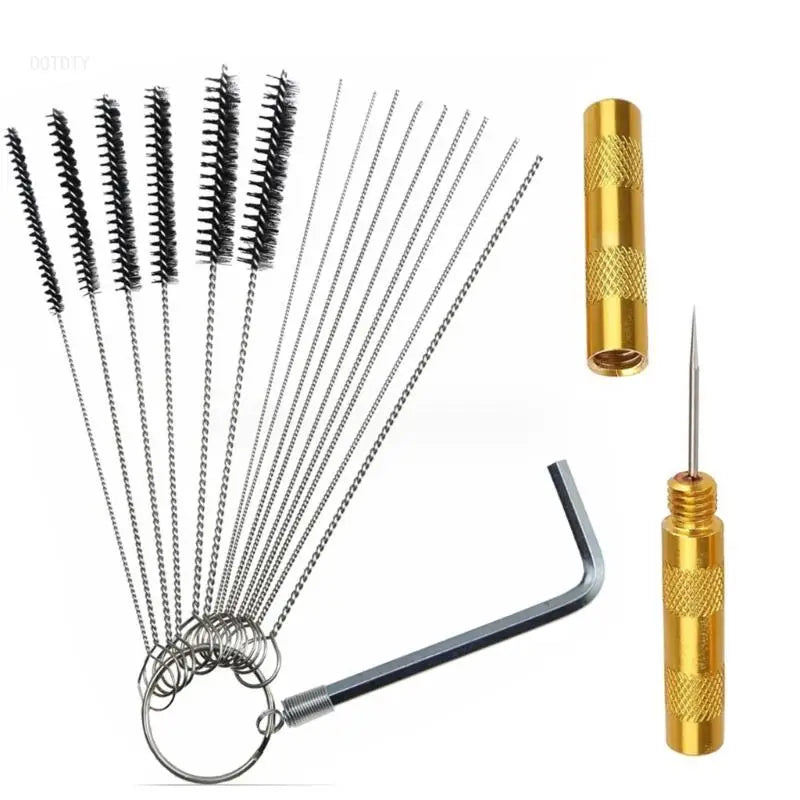 Professional Cleaner Air Brush Cleaning Airbrushes Needle Brush
