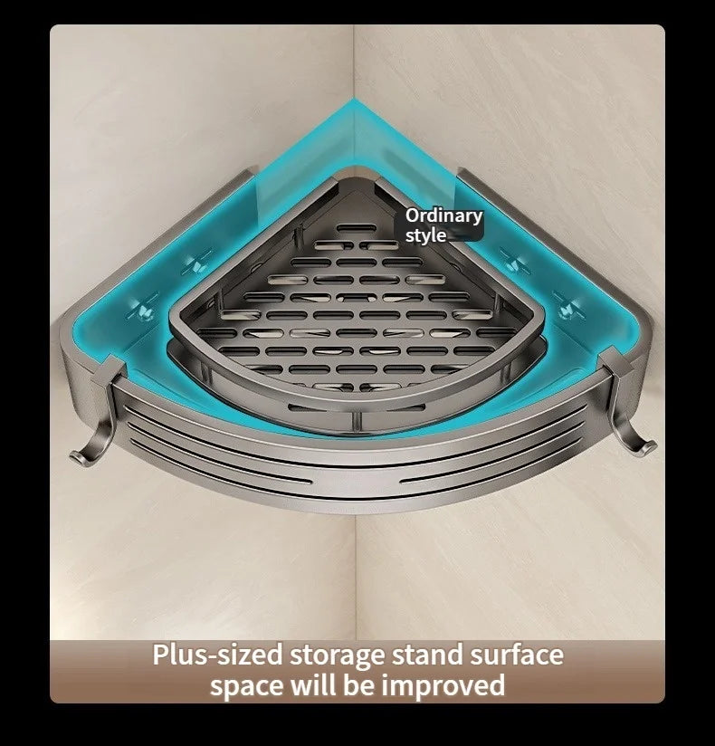 No Need To Drill Walls Installation Aluminum Bathroom