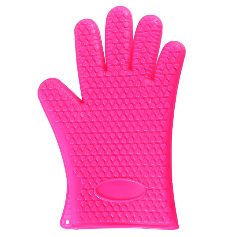 Baking Silicone Microwave Oven Gloves Bbq Grill Gloves