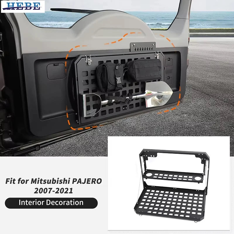 Hebe Car Double Layer Tailgate Shelf Trunk Storage
