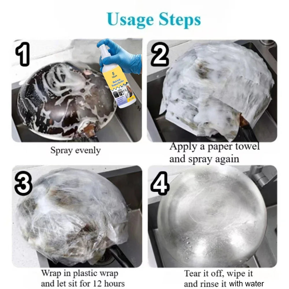 Blackening Scale Remover Polishing Pan Bottom Cleaning Agent